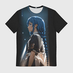 Футболка мужская Рокси Наставница - Mushoku Tensei: Jobless, цвет: 3D-принт