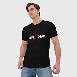 Футболка мужская Left 4 Dead logo, цвет: 3D-принт — фото 2