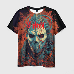 Футболка мужская Slipknot в маске, цвет: 3D-принт