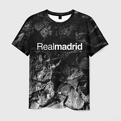 Футболка мужская Real Madrid black graphite, цвет: 3D-принт
