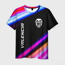 Футболка мужская Valencia speed game lights, цвет: 3D-принт