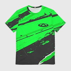 Футболка мужская Chery sport green, цвет: 3D-принт