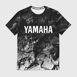 Футболка мужская Yamaha black graphite, цвет: 3D-принт
