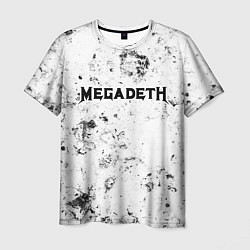 Футболка мужская Megadeth dirty ice, цвет: 3D-принт