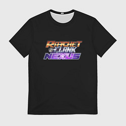 Футболка мужская Ratchet & Clank logo, цвет: 3D-принт