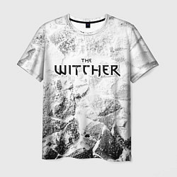 Футболка мужская The Witcher white graphite, цвет: 3D-принт