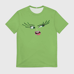 Футболка мужская Эмоция брезгливости - лицо крупное, цвет: 3D-принт