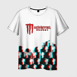 Футболка мужская Billie Eilish x Monster energy, цвет: 3D-принт