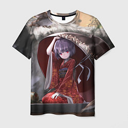 Футболка мужская Touhou Project Симмёмару Сукуна, цвет: 3D-принт
