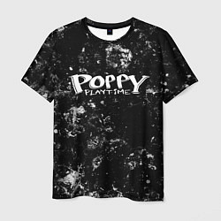 Футболка мужская Poppy Playtime black ice, цвет: 3D-принт
