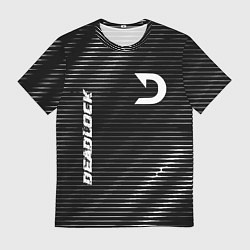 Футболка мужская Deadlock metal game lines, цвет: 3D-принт