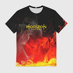 Футболка мужская Horizon: Zero Dawn fire, цвет: 3D-принт