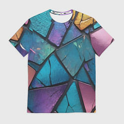 Мужская футболка Яркое стекло