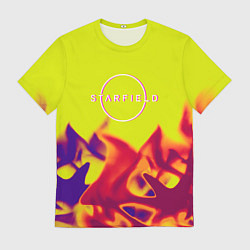 Футболка мужская Starfield fire steel, цвет: 3D-принт