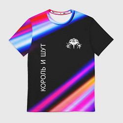 Футболка мужская Король и Шут neon rock lights, цвет: 3D-принт