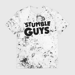 Футболка мужская Stumble Guys dirty ice, цвет: 3D-принт
