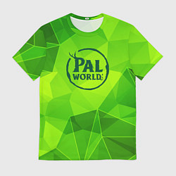 Футболка мужская Palworld green poly, цвет: 3D-принт