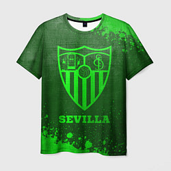 Футболка мужская Sevilla - green gradient, цвет: 3D-принт