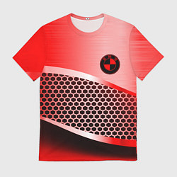 Футболка мужская BMW carbon texture, цвет: 3D-принт