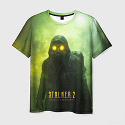 Футболка мужская Stalker 2 ядовитый дым, цвет: 3D-принт