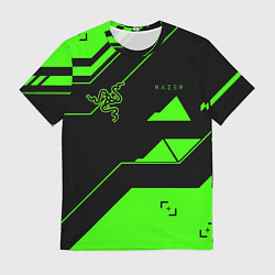 Футболка мужская Razer geometry game, цвет: 3D-принт