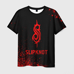 Футболка мужская Slipknot - red gradient, цвет: 3D-принт