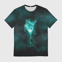 Футболка мужская  Patronus deer, цвет: 3D-принт
