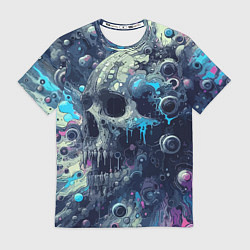 Футболка мужская Vanguard compozition with skull - ai art fantasy, цвет: 3D-принт