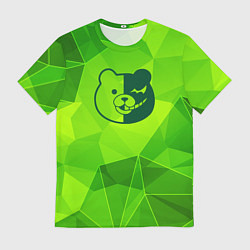 Футболка мужская Danganronpa green poly, цвет: 3D-принт
