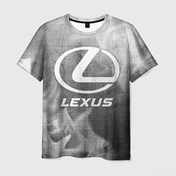 Футболка мужская Lexus - grey gradient, цвет: 3D-принт