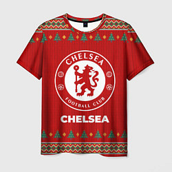Футболка мужская Chelsea new year, цвет: 3D-принт