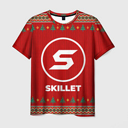 Футболка мужская Skillet new year, цвет: 3D-принт