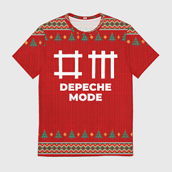 Футболка мужская Depeche Mode new year, цвет: 3D-принт