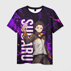 Футболка мужская Субару Re:Zero, цвет: 3D-принт