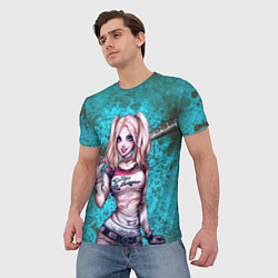 Футболка мужская Harley Quinn, цвет: 3D-принт — фото 2