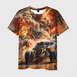 Футболка мужская Mad Max - explosion cars, цвет: 3D-принт