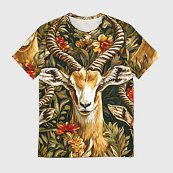 Футболка мужская Газель, цвет: 3D-принт