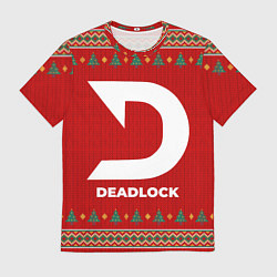 Футболка мужская Deadlock new year, цвет: 3D-принт