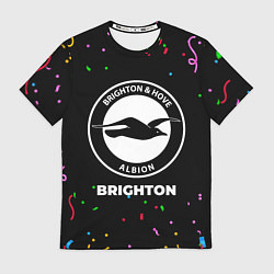 Футболка мужская Brighton конфети, цвет: 3D-принт