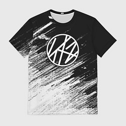 Футболка мужская Stray kids - черно-белый, цвет: 3D-принт