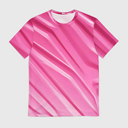 Футболка мужская Розовый пластик, цвет: 3D-принт