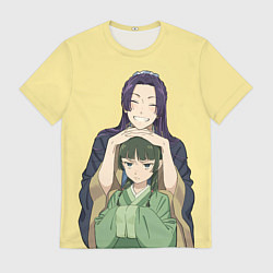 Футболка мужская Джинши и Маомао - монолог фармацевта, цвет: 3D-принт