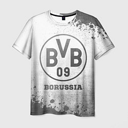 Футболка мужская Borussia - white gradient, цвет: 3D-принт