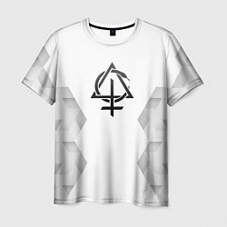 Футболка мужская Behemoth white poly, цвет: 3D-принт