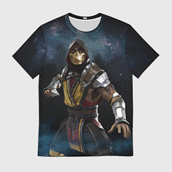 Футболка мужская Mortal Kombat - Скорпион, цвет: 3D-принт