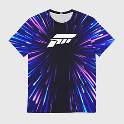 Футболка мужская Forza Horizon neon energy, цвет: 3D-принт