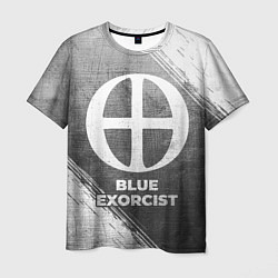 Футболка мужская Blue Exorcist - grey gradient, цвет: 3D-принт
