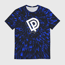 Футболка мужская Deep Purple blue energy, цвет: 3D-принт
