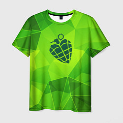 Футболка мужская Green Day green poly, цвет: 3D-принт