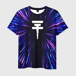 Футболка мужская Tokio Hotel neon energy, цвет: 3D-принт